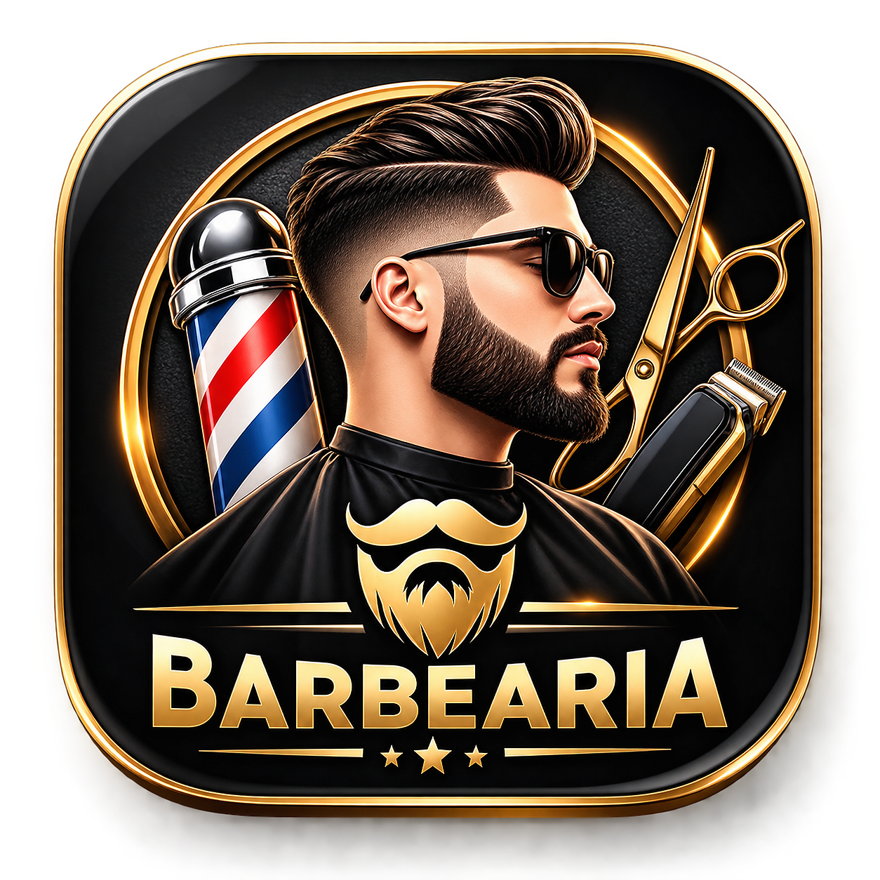 Logo Minha Barbearia